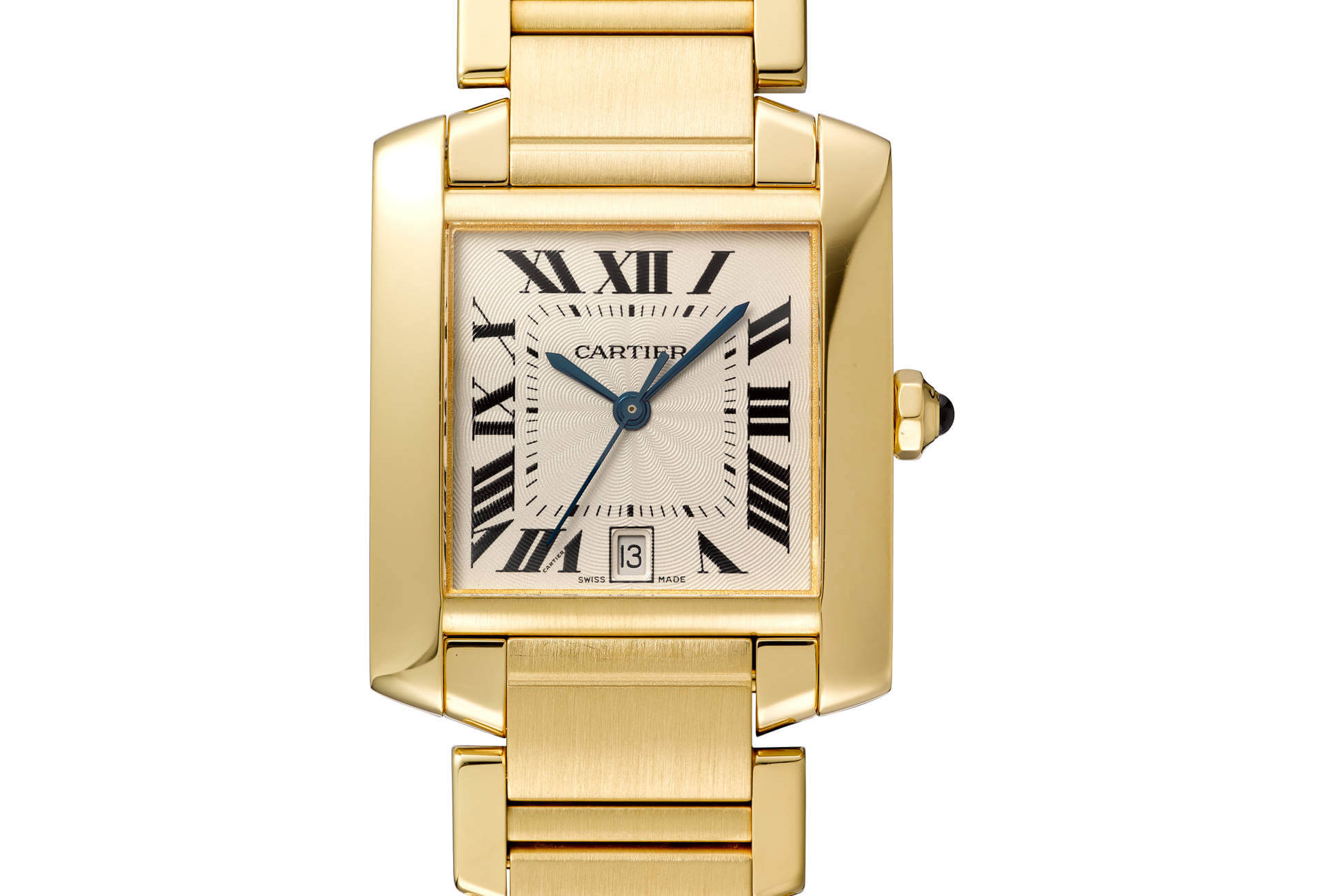 cartier tank francaise watch history