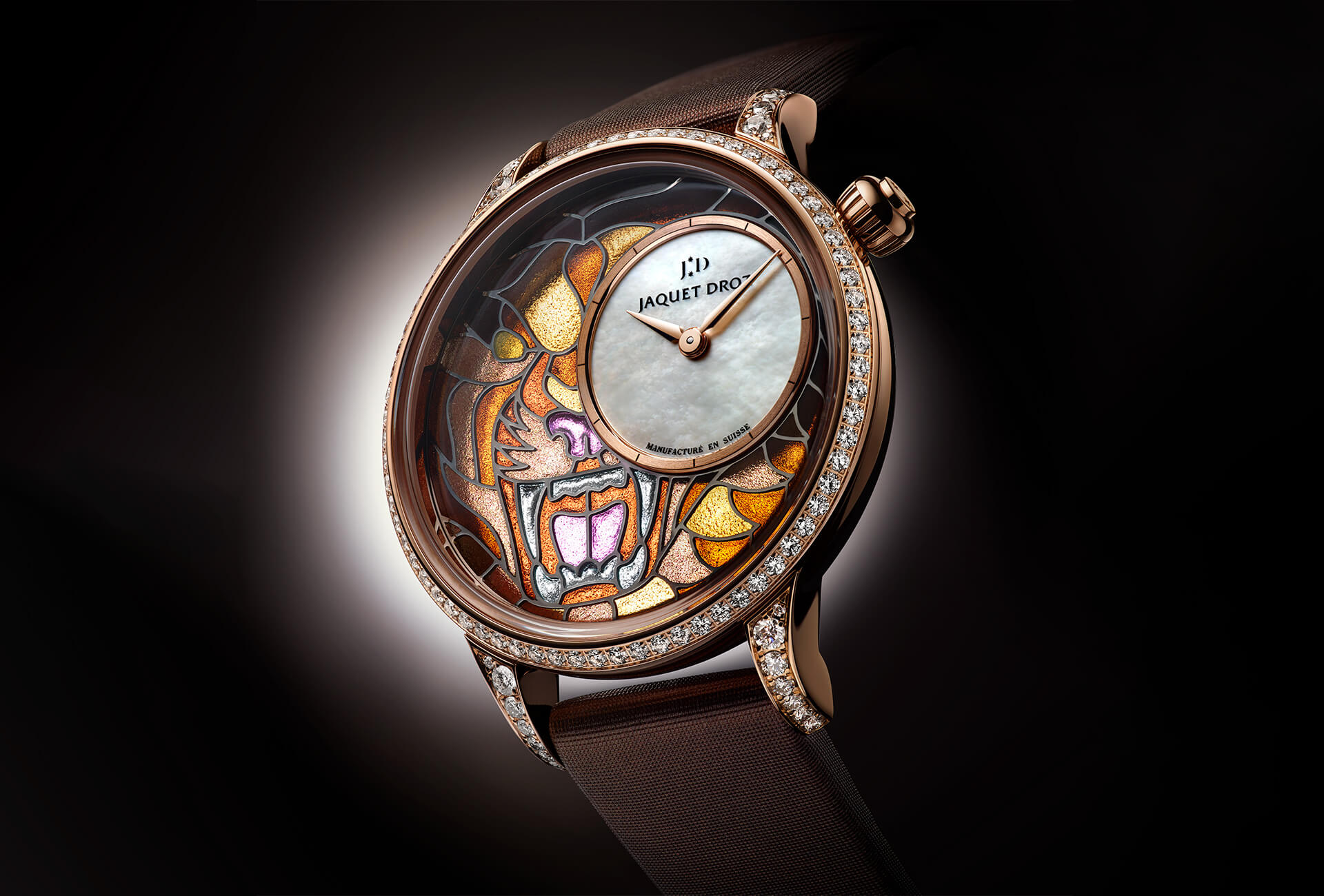 L Mail Plique Jour Lhonneur Chez Jaquet Droz Fhh Journal