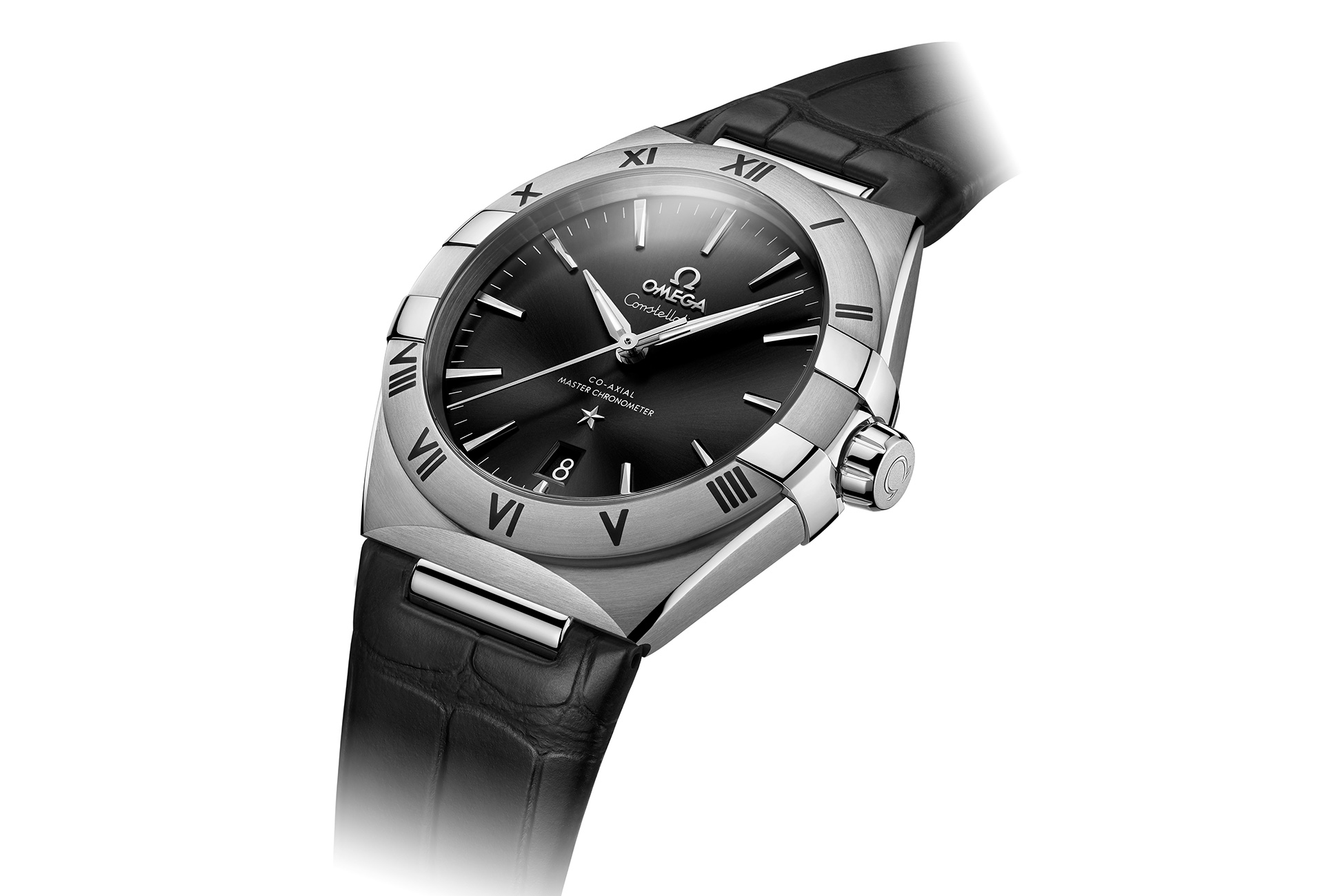 omega constellation leather strap