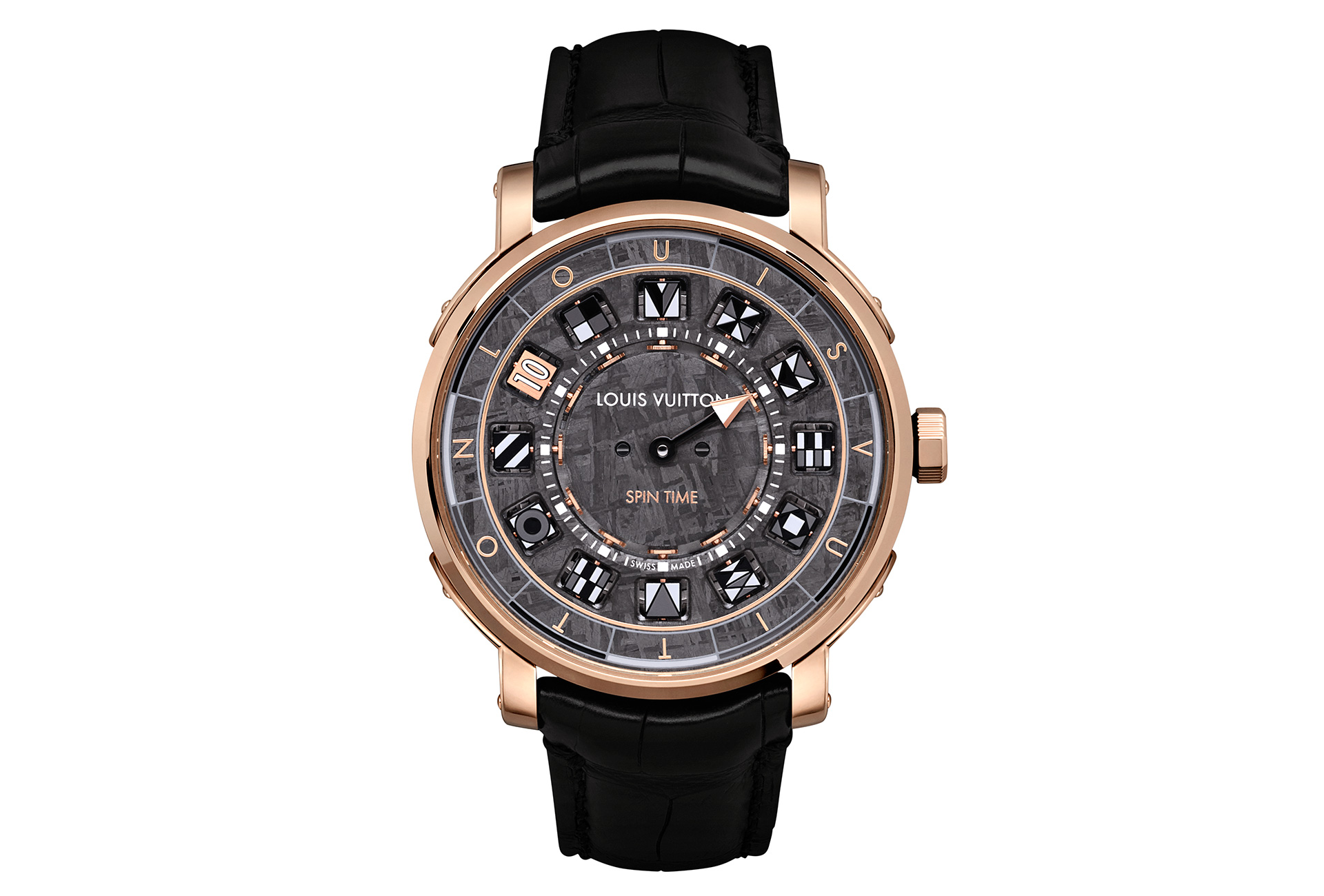 Meteorite stone adorns the Louis Vuitton Escale Spin Time – FHH Journal