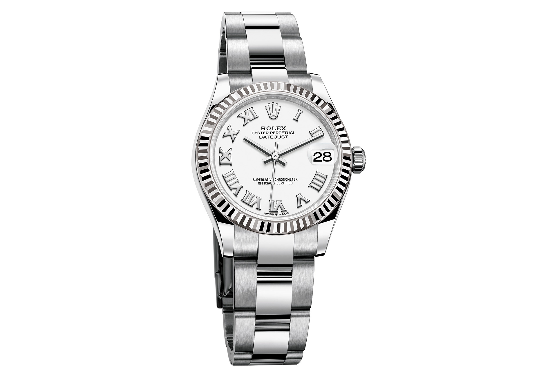 rolex datejust oyster perpetual stainless steel