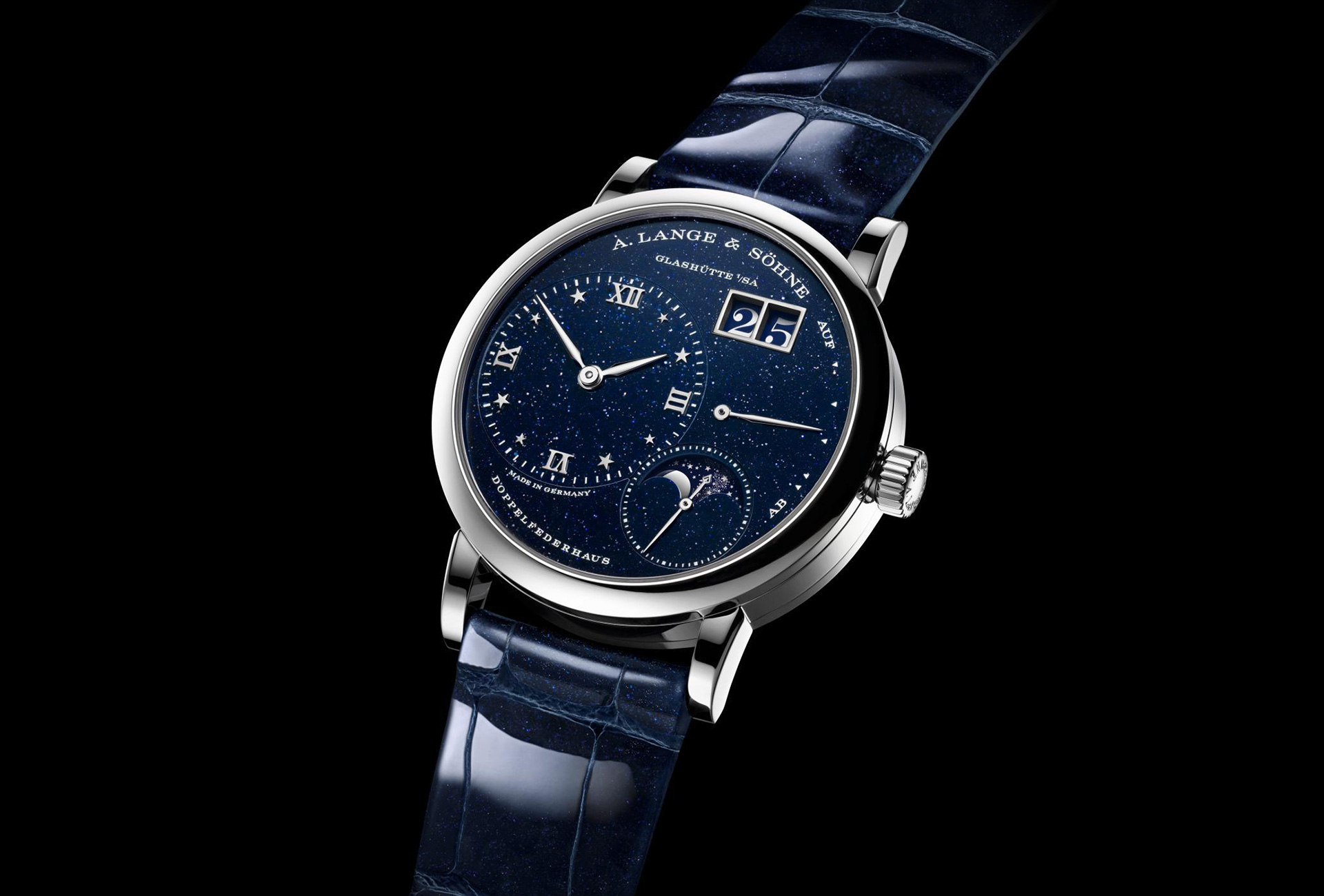 A Starry Night With The Little Lange 1 Moon Phase Fhh Journal