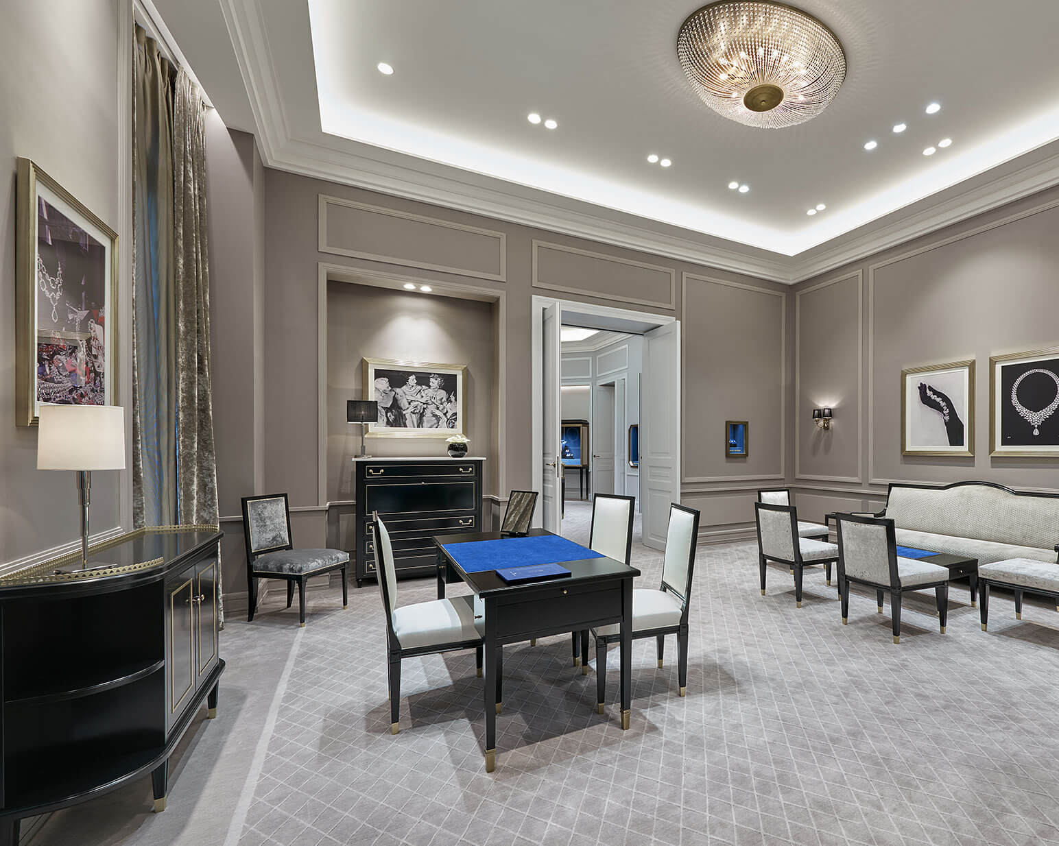 Harry Winston Celebrates The Reopening Of Its Historic Salon In