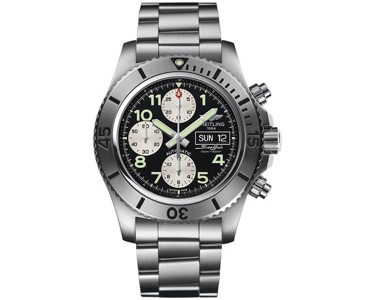 breitling superocean steelfish chronograph